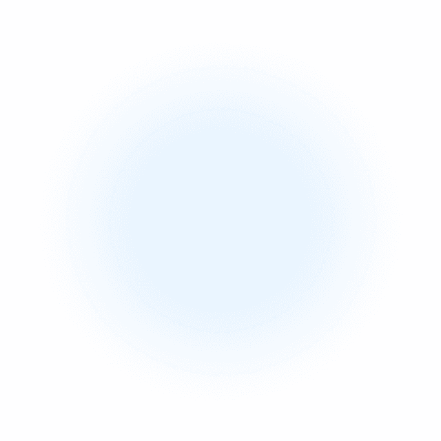 Decorative glowing background blur effect