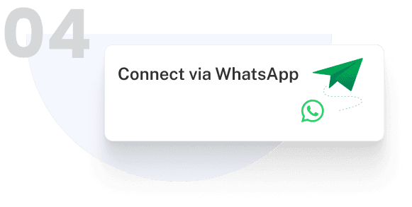 Step 04: Connect directly via WhatsApp once accepted - GetSurf surf lesson booking in Bali